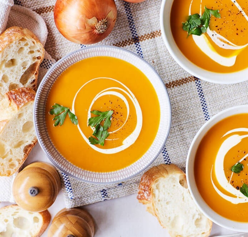 4ING l Recipe Image l Slow Cooker Pumpkin Soup