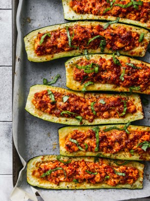 Vegetarian Zucchini Boats Walder Wellness 6 v2