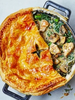 chicken kale mushroom pot pie 1b0817a