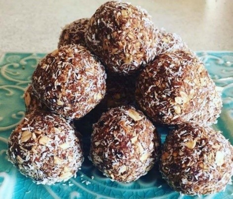 Choc peanut balls